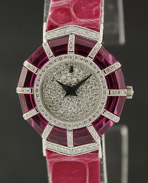 (image for) LIKE NEW UNWORN RARE CORUM 18K WHITE GOLD DIAMOND WATCH